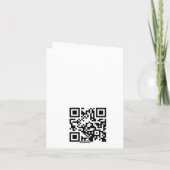 "ハッピーバースデー" Aiグリーティングカード カード (裏面)