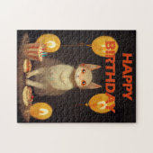 ハッピーバースデー!- catパーティー ジグソーパズル (横)