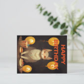 ハッピーバースデー!- catパーティー ポストカード (スタンド正面)