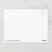 ハッピーバースデー Comic Book ポップアート ポストカード (裏面)