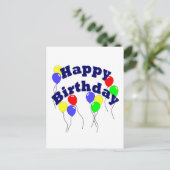 ハッピーバースデー- D2 ポストカード (スタンド正面)