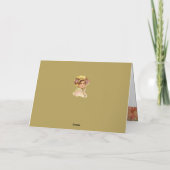 ハッピーバースデー、FriendBirthday親愛 カード (裏面)