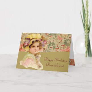 ハッピーバースデー、FriendBirthday親愛        カード