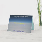 ハッピーバースデー- Gladysか石炭 カード (裏面)