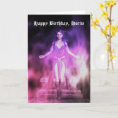 ハッピーバースデー、Hottie カード (黄色い花)