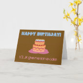 ハッピーバースデー...LOL JK カード (黄色い花)