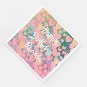 ハッピーバースデー#RhondaパーティーナプキンズバイDAL (コーナー)