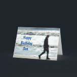 ハッピーバースデー***SON*** カード<br><div class="desc">この本当のカーかわいらしドを夫の誕生日に送って、彼が皆の人生にどれほど喜びをもたらすかを知らせてください。私の店の一つにストップお世話になりました。そしてこれはマートルビーチ恋しく思だ(確かにそこに住んでいる)</div>