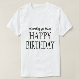 ハッピーバースデー Tシャツ