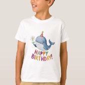 ハッピーバースデー Tシャツ (正面)