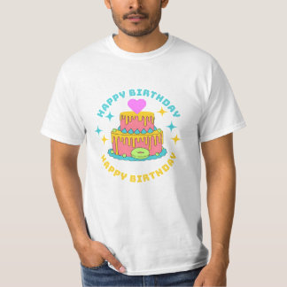 ハッピーバースデー Tシャツ
