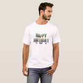 ハッピーバースデー Tシャツ (正面フル)
