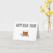 ハッピーバースデーforバーボンラバーカード カード (黄色い花)