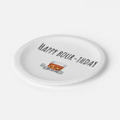 ハッピーバースデーforバーボン恋人 ペーパープレート (アングル)