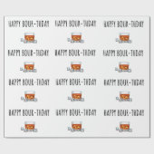 ハッピーバースデーforバーボン恋人 ラッピングペーパー (フラット)