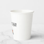 ハッピーバースデーforバーボン恋人 紙コップ (左)