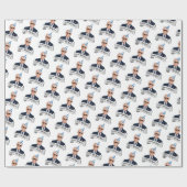 ハッピーバースデーfromジョーバイデン氏 ラッピングペーパー (フラット)