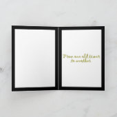 ハッピーバースデーfromベンフランクリン カード (内部)