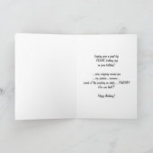 ハッピーバースデーfrom テキサス州/オースティン州キャピトル カード (内部)