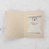 ハッピーバースデーfrom Golden Retriever カード (内部)