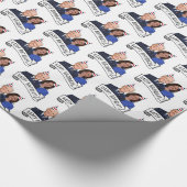 ハッピーバースデーfrom Joe and Kamala ラッピングペーパー (角)