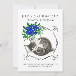 ハッピーバースデーfrom the Cat Holiday Card シーズンカード