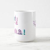 ハッピーバースデーIN韓国생축해일하人요物化 コーヒーマグカップ (中央)