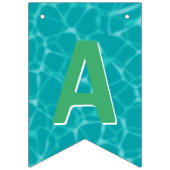 ハッピーバースデーlプールパーティーlサマーフルーツフロート バンティングフラッグ (第3の旗)