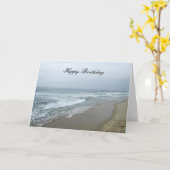 ハッピーバースデーManhattan Beachカリフォルニア カード (黄色い花)