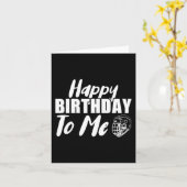 ハッピーバースデーMeホッケーアイスホッケープレーヤー カード (黄色い花)