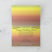 ハッピーバースデーMom 2009カード カード (内部)