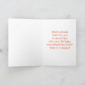 ***ハッピーバースデーNIECE***イースターです!! シーズンカード (内部)