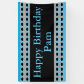 ハッピーバースデーPam 横断幕 (縦)