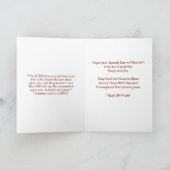 ハッピーバースデーPASTOR - BFカード カード (内部)