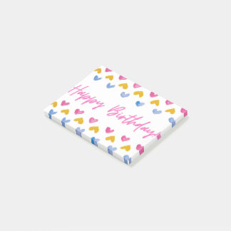 ハッピーバースデーPost ITに関する注意 ポストイット