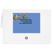 ハッピーバースデーRhinoマンガ (裏面横)