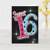 ハッピーバースデーSweet sixteen16日 カード (黄色い花)