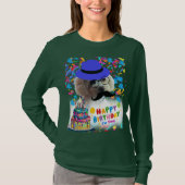 ハッピーバースデーTシャツを着て欲しい Tシャツ (正面)