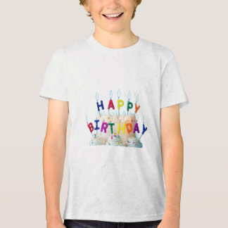 ハッピーバースデーtシャツ トライブレンドTシャツ