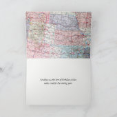 ハッピーバースデーUSAロードマップ カード (内部)