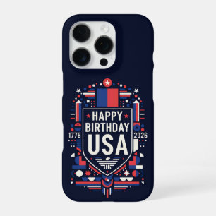 ハッピーバースデーUSA 250 iPhone 16 PROケース