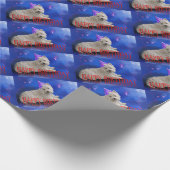 ハッピーバースデーWestie ラッピングペーパー (角)