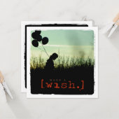 ハッピーバートデイフラットフォトカード カード (正面/裏面インサイチュ)