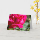 ハッピーバートデイ カード (黄色い花)