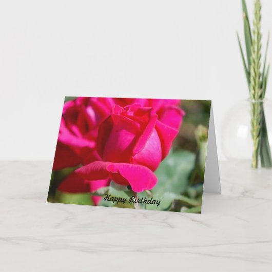 ハッピーバートデイ カード (正面)