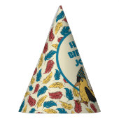 ハッピーバードデイカートゥーンバードをテーマにした誕生日 パーティーハット (左)