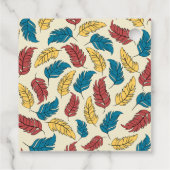 ハッピーバードデイカートゥーンバードをテーマにした誕生日 フェイバータグ (裏面)