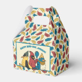 ハッピーバードデイカートゥーンバードをテーマにした誕生日 フェイバーボックス (正面サイド)