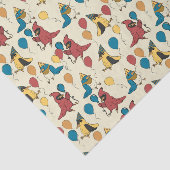 ハッピーバードデイカートゥーンバードをテーマにした誕生日 薄葉紙 (詳細)