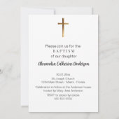 ハッピーバード水彩洗礼 招待状 (裏面)